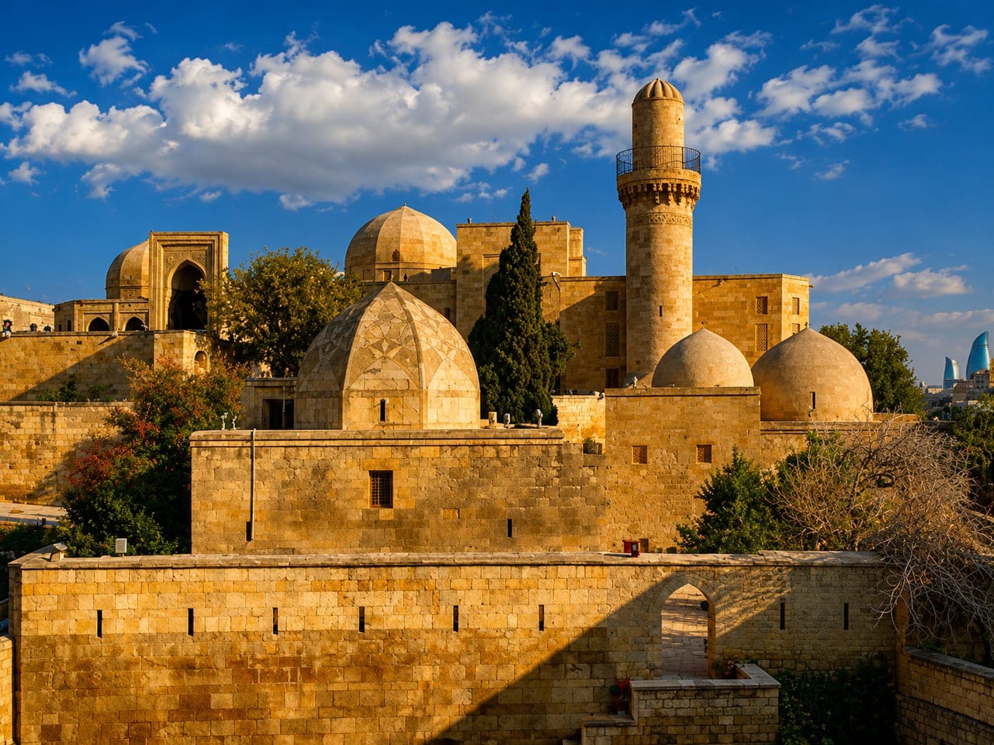 The Palace of the Shirvanshahs in Baku's Old City