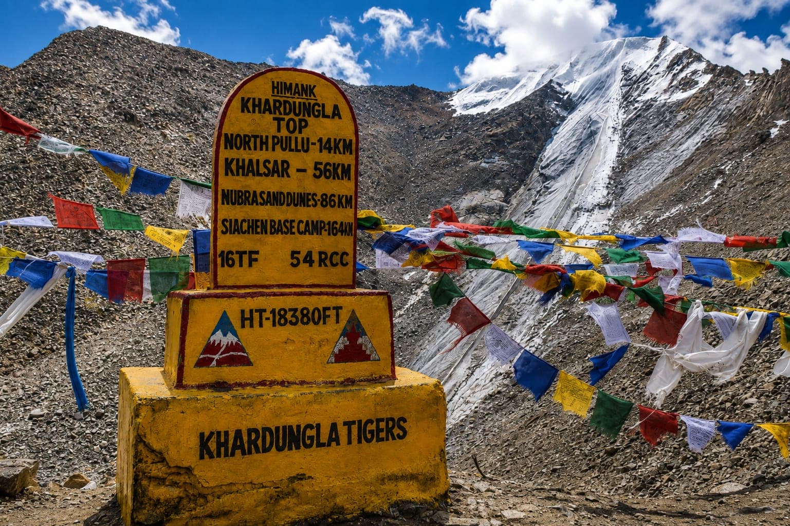 High-altitude mountain pass in Ladakh